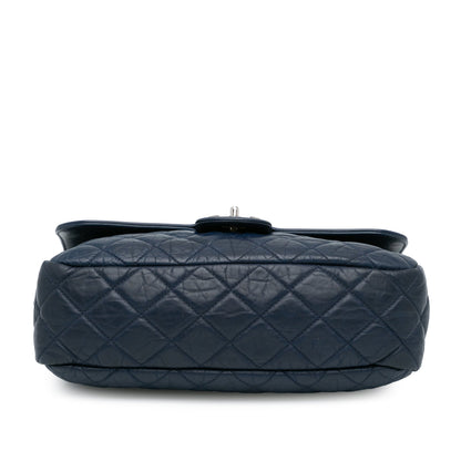 Chanel Sac Quilted Calfskin Easy Zip Flap