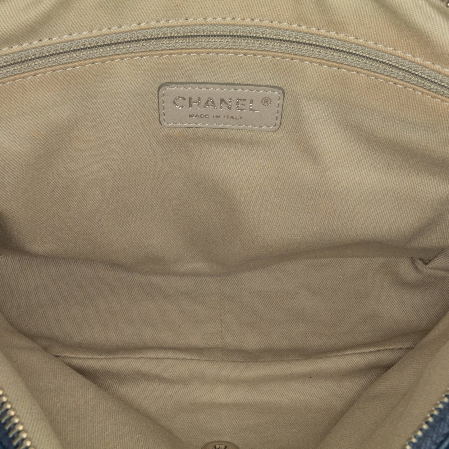 Chanel Sac Quilted Calfskin Easy Zip Flap