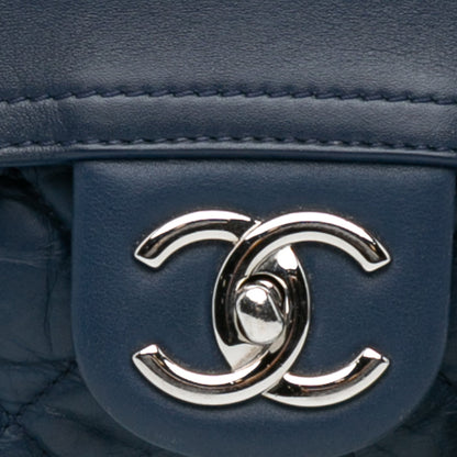 Chanel Sac Quilted Calfskin Easy Zip Flap