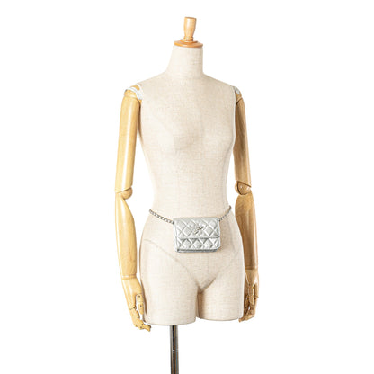 Chanel Sac Metallic Lambskin Crystal Star Chain Belt Bag