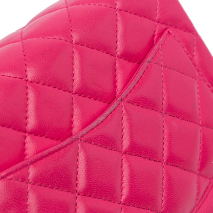 Chanel Sac Mini Square Classic Lambskin Single Flap