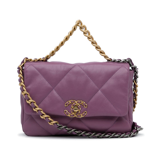 Chanel Sac Medium Lambskin 19 Flap