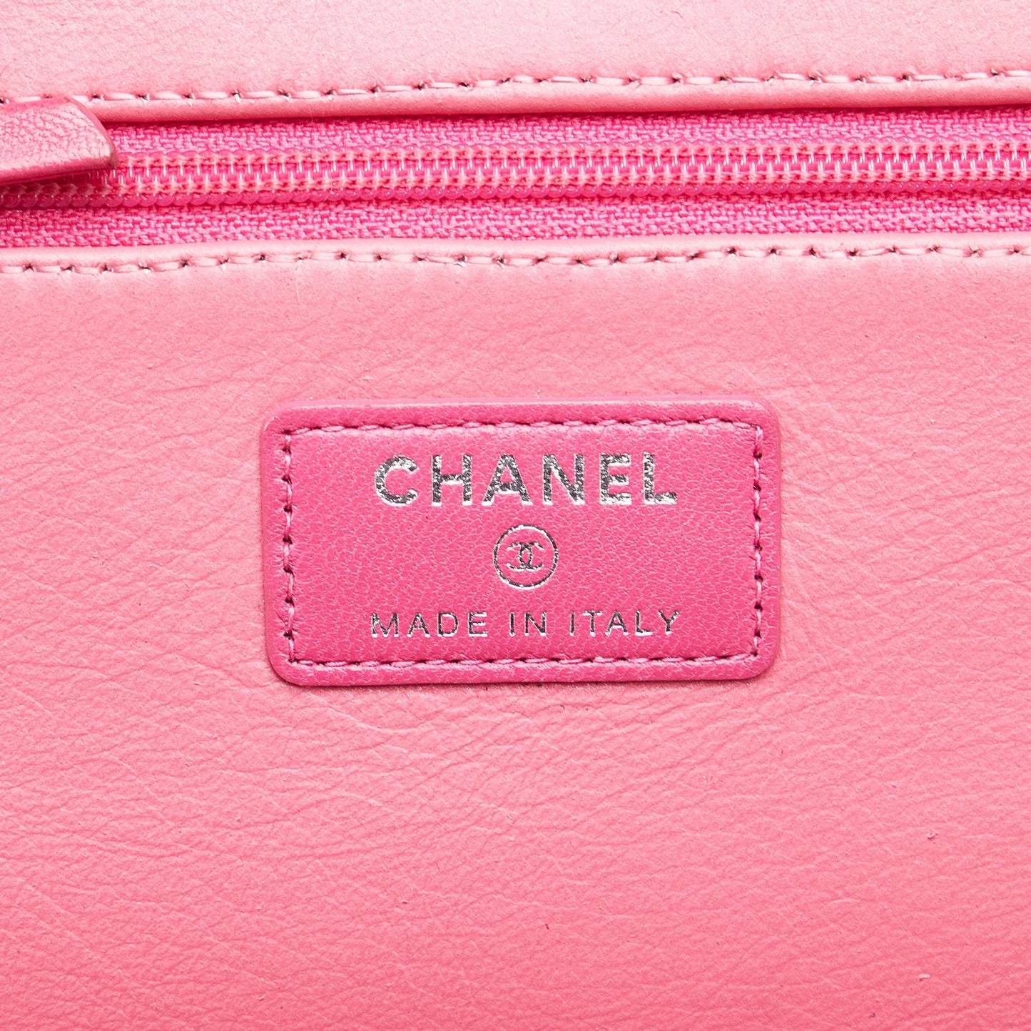Blue Chanel CC Quilted Lambskin Wallet On Chain Crossbody Bag
