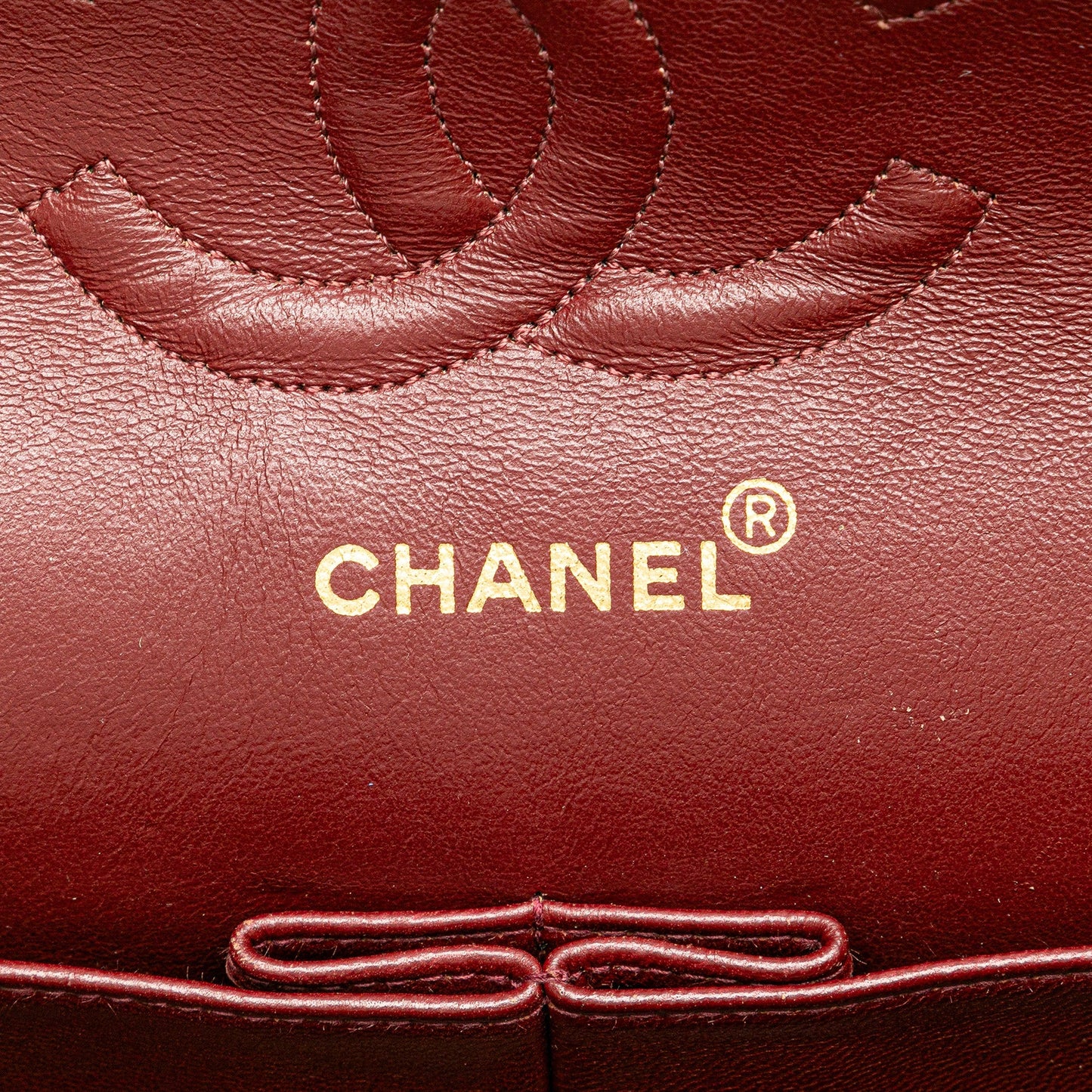 Black Chanel Medium Chevron Lambskin Double Flap Shoulder Bag