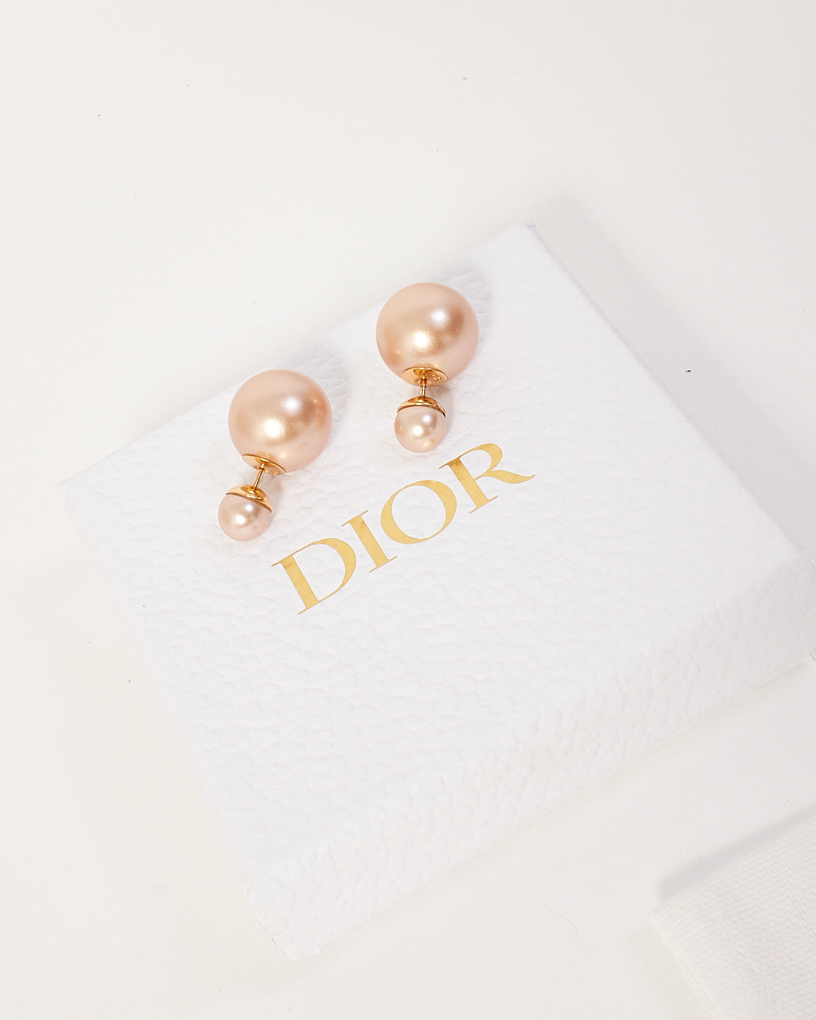 Dior Pink Pearl Tribales Earrings