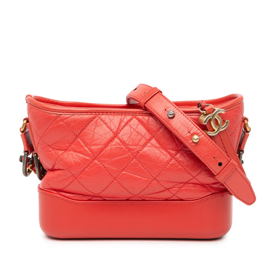 Chanel Sac Small Aged Calfskin Gabrielle Crossbody