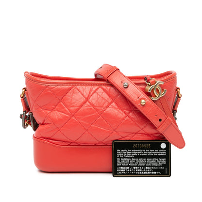 Chanel Sac Small Aged Calfskin Gabrielle Crossbody