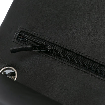 Black Chanel Jumbo Classic Lambskin Double Flap Shoulder Bag