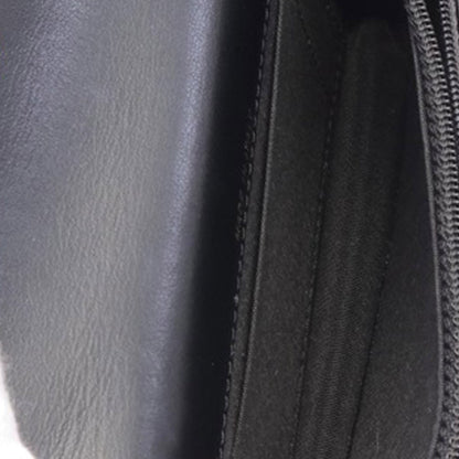 Black Chanel Quilted Calfskin Maxi Pearls Clutch With Chain Crossbody Bag