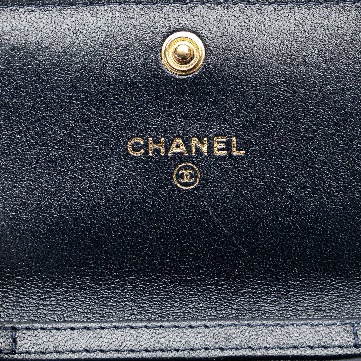 Black Chanel Lambskin 19 Flap Coin Purse With Chain Crossbody Bag