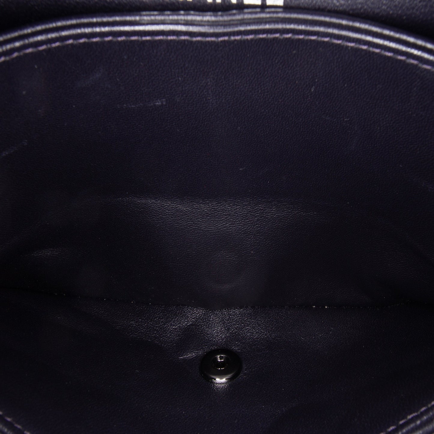 Blue Chanel Medium Classic Lambskin Double Flap Shoulder Bag