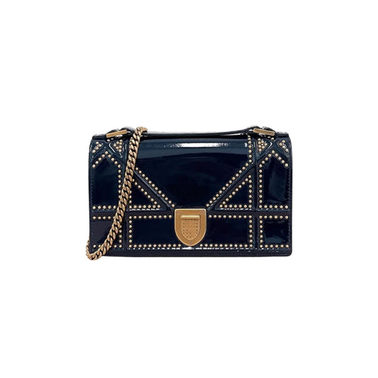 Dior Diorama Woc Patent Blue GHW