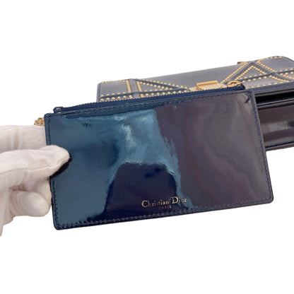 Dior Diorama Woc Patent Blue GHW