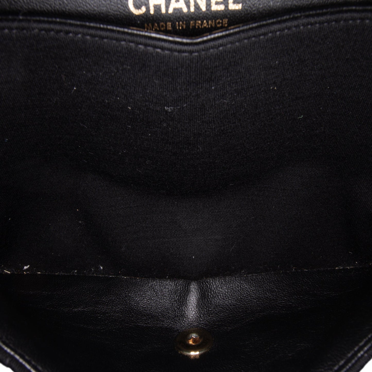 Black Chanel Medium Classic Jersey Double Flap Shoulder Bag