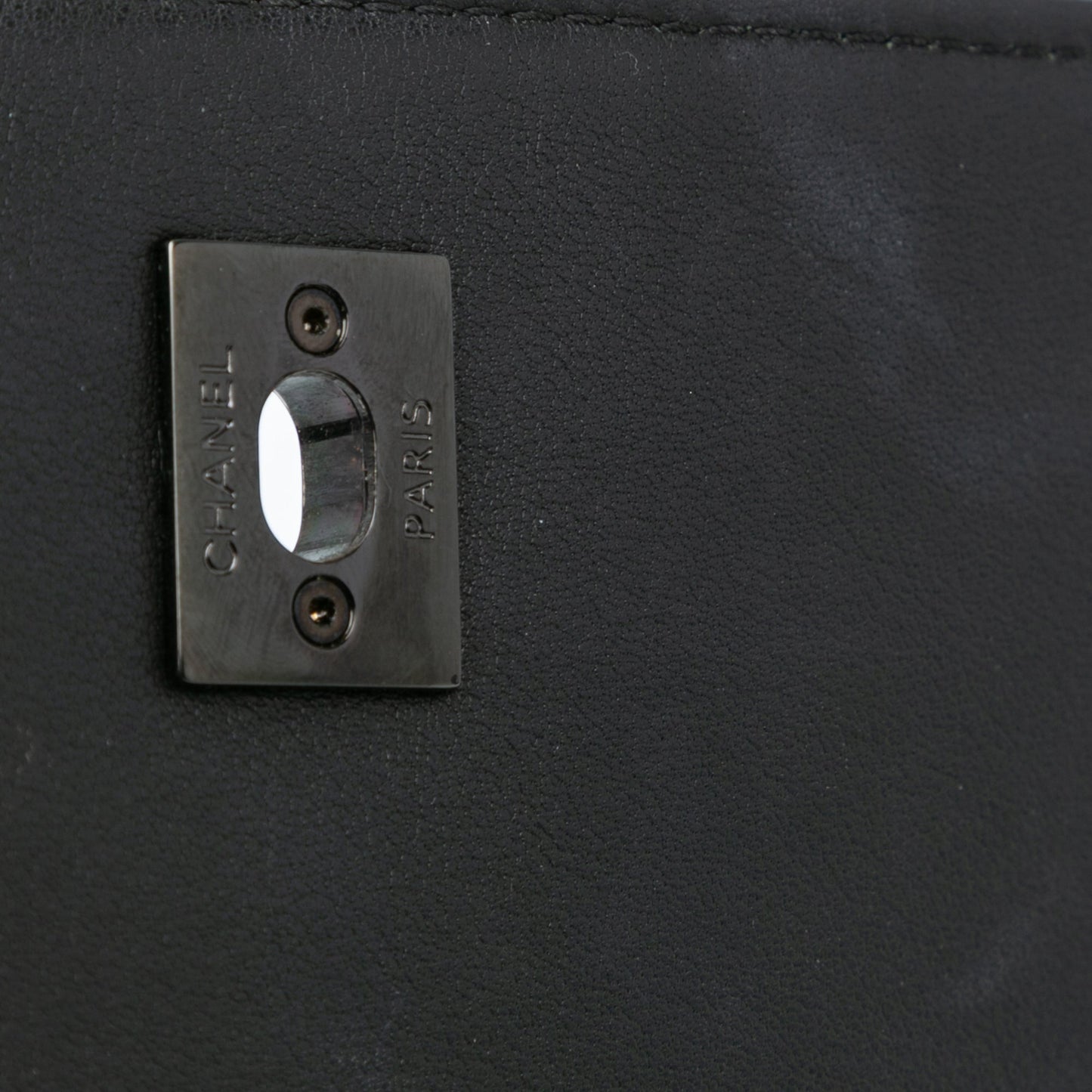 Black Chanel Mini Calfskin Propeller Flap Crossbody Bag
