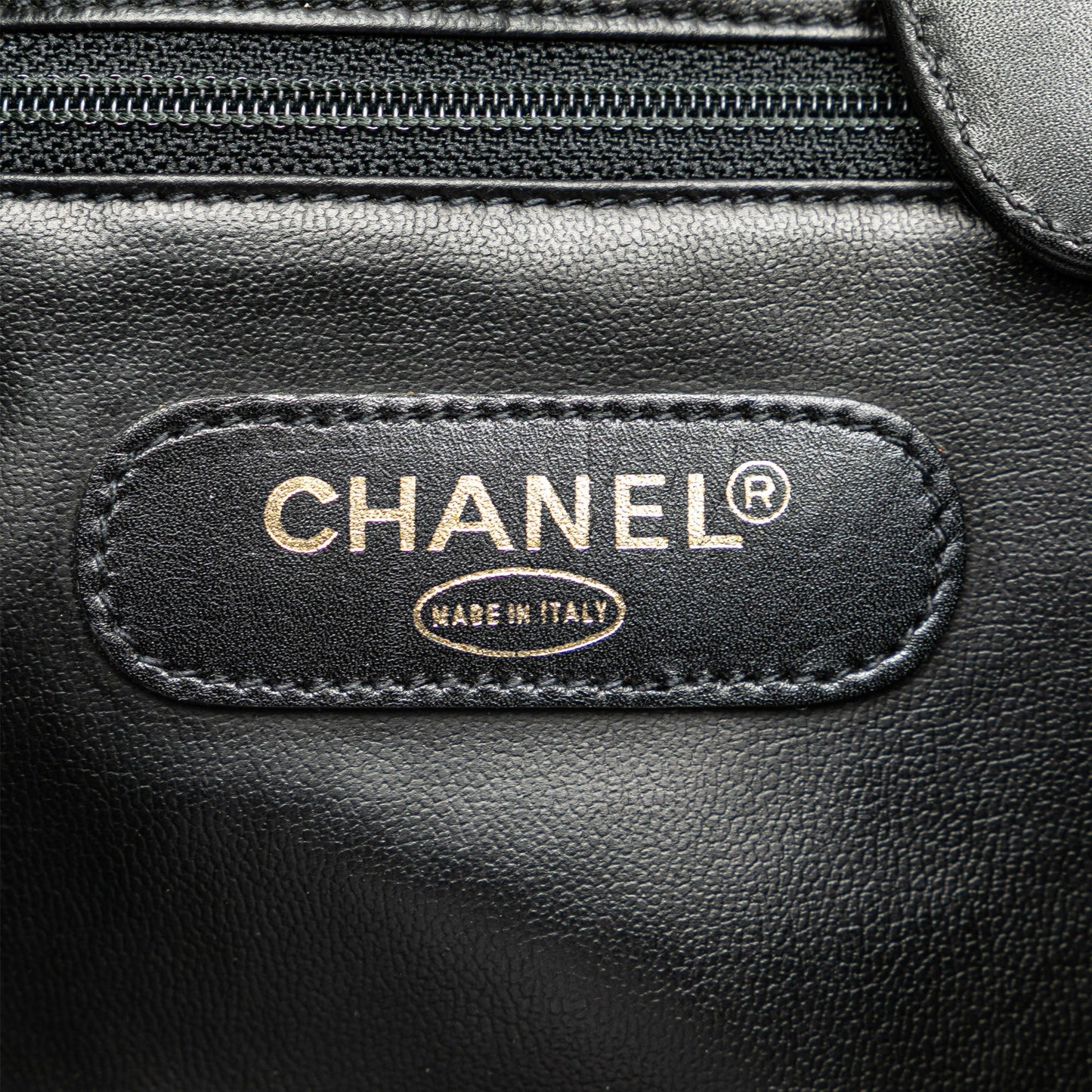Black Chanel Medium Diamond Stitch Lambskin Satchel