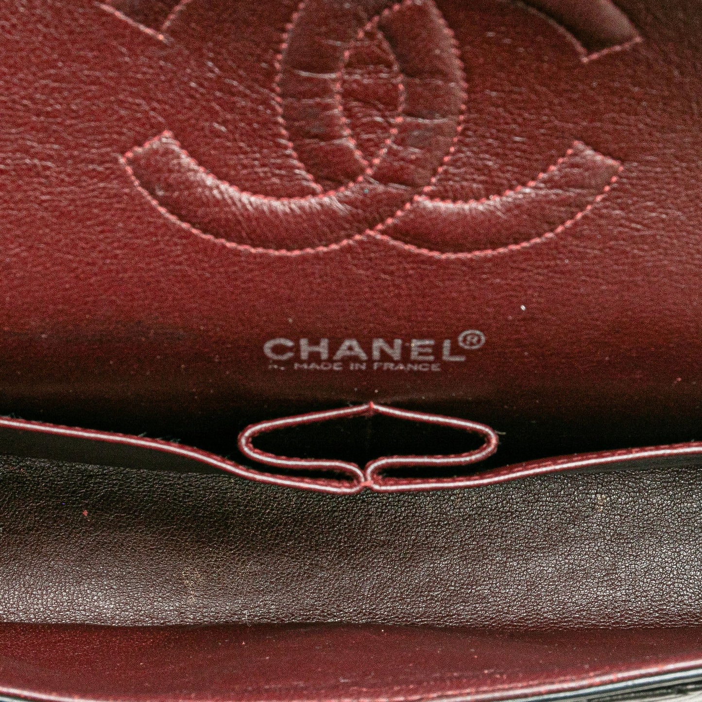 Black Chanel Medium Classic Lambskin Double Flap Shoulder Bag
