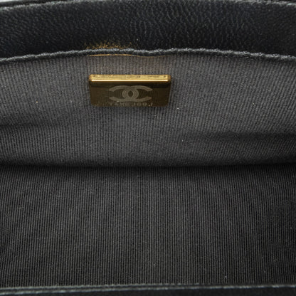 Chanel Sac Mini Quilted Patent Graphic Catch Flap