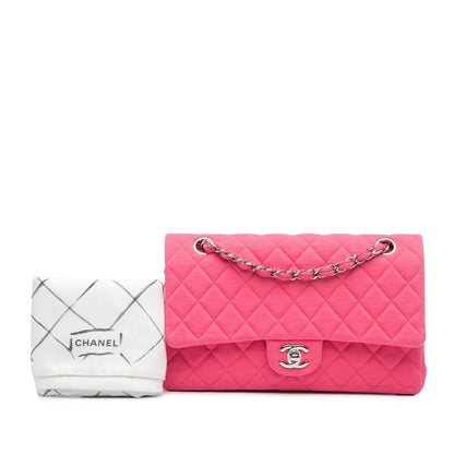 Chanel Sac Medium Classic Jersey Double Flap