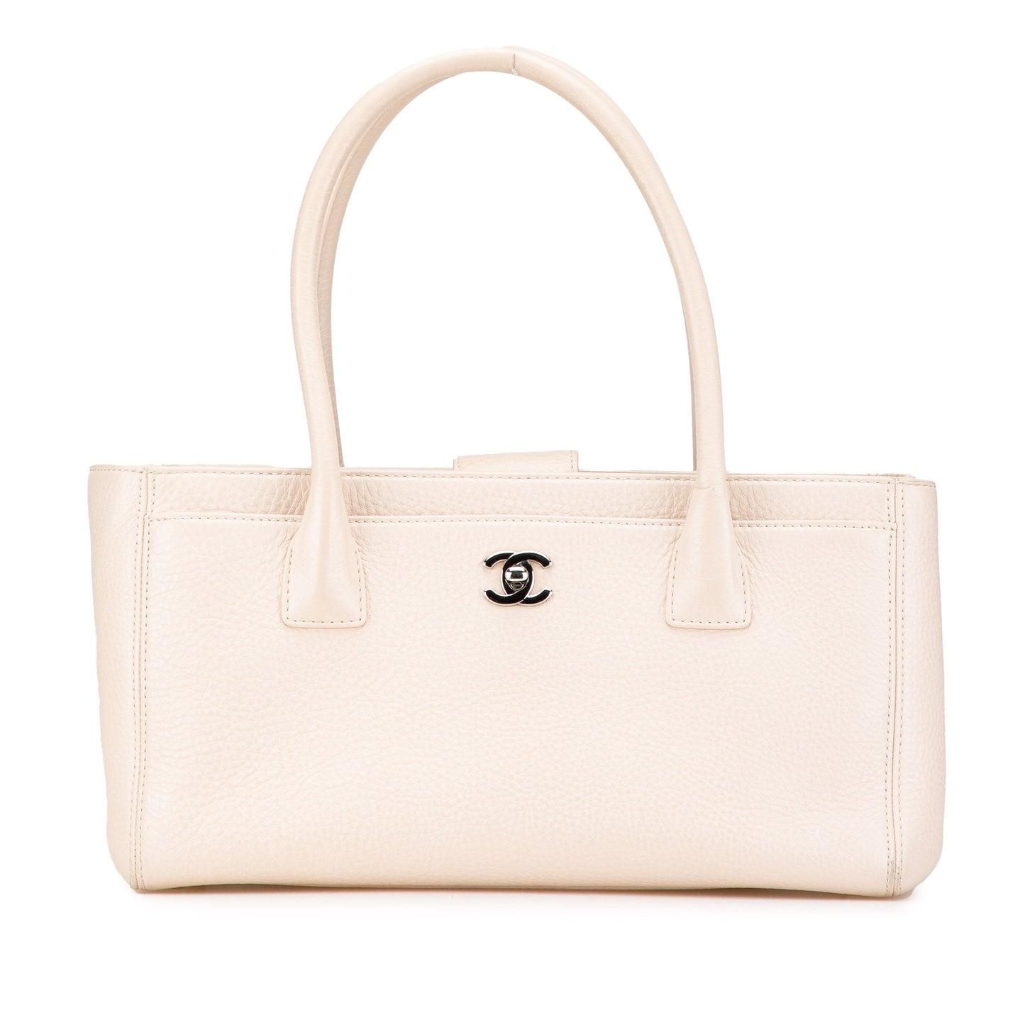 Brown Chanel Small Calfskin Executive Cerf Tote