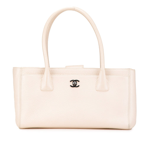 Brown Chanel Small Calfskin Executive Cerf Tote