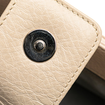 Brown Chanel Small Calfskin Executive Cerf Tote