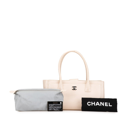 Brown Chanel Small Calfskin Executive Cerf Tote