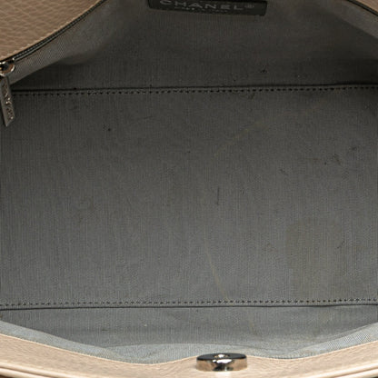 Brown Chanel Small Calfskin Executive Cerf Tote