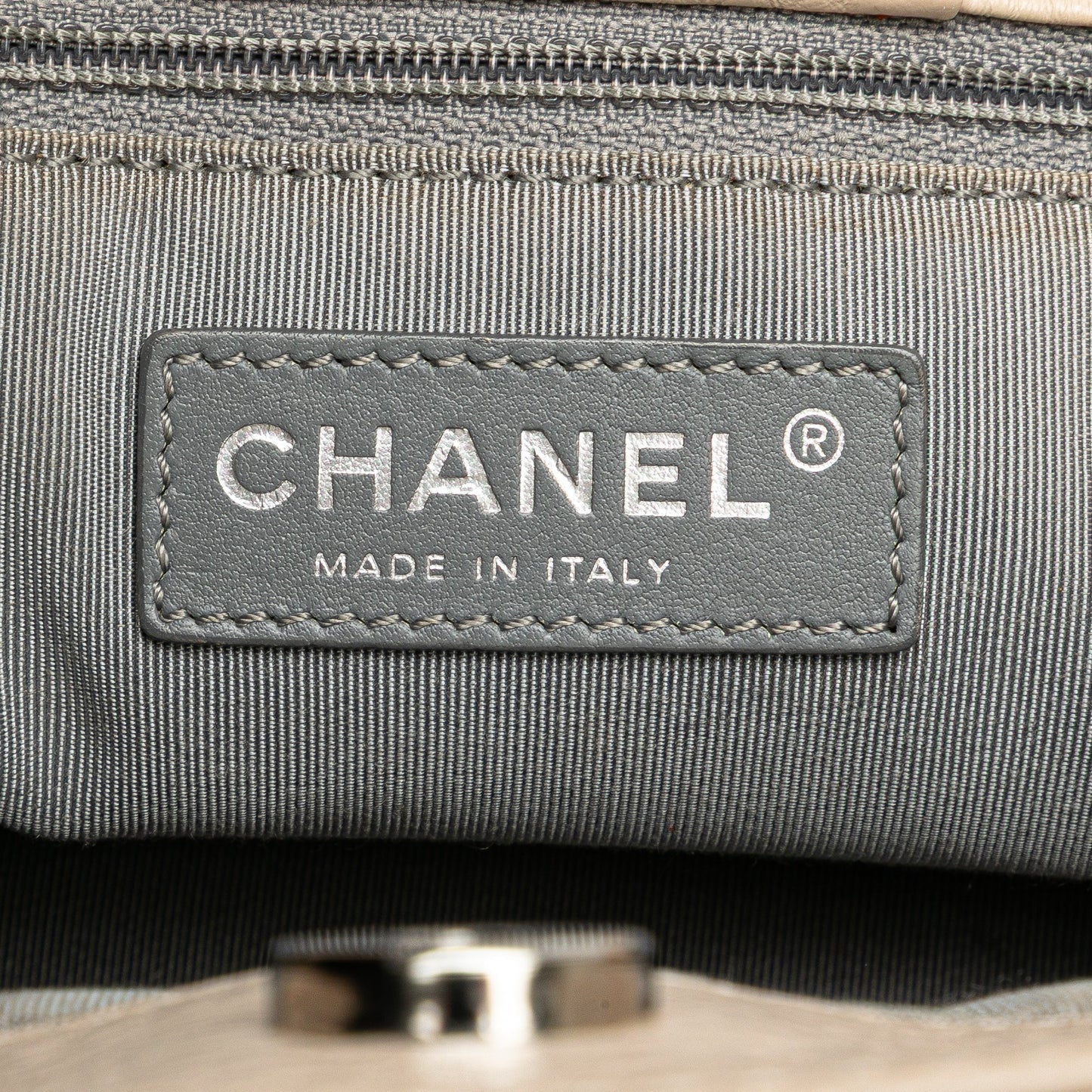 Brown Chanel Small Calfskin Executive Cerf Tote