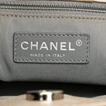Brown Chanel Small Calfskin Executive Cerf Tote