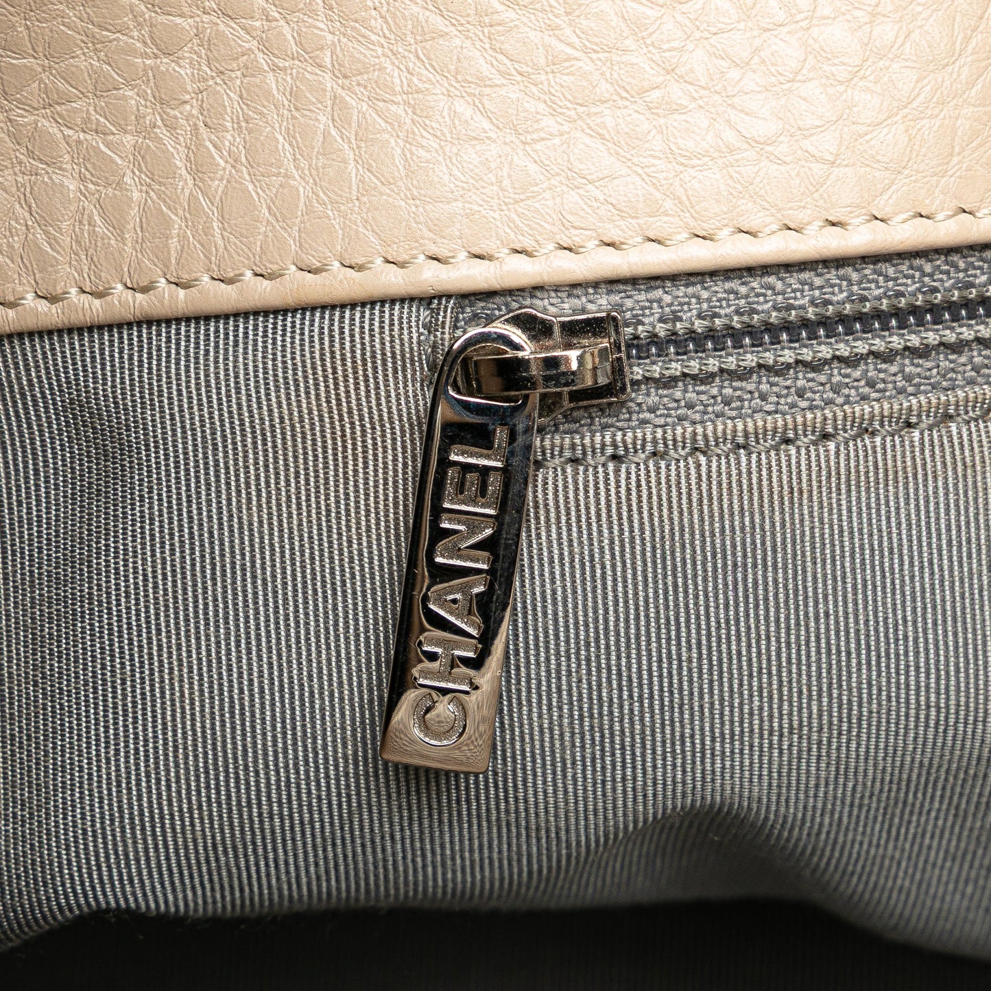 Brown Chanel Small Calfskin Executive Cerf Tote