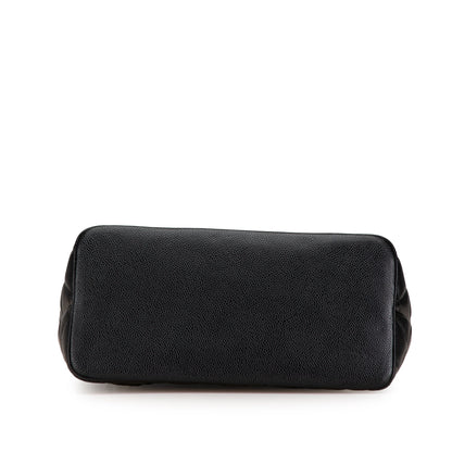 Black Chanel Caviar Medallion Tote