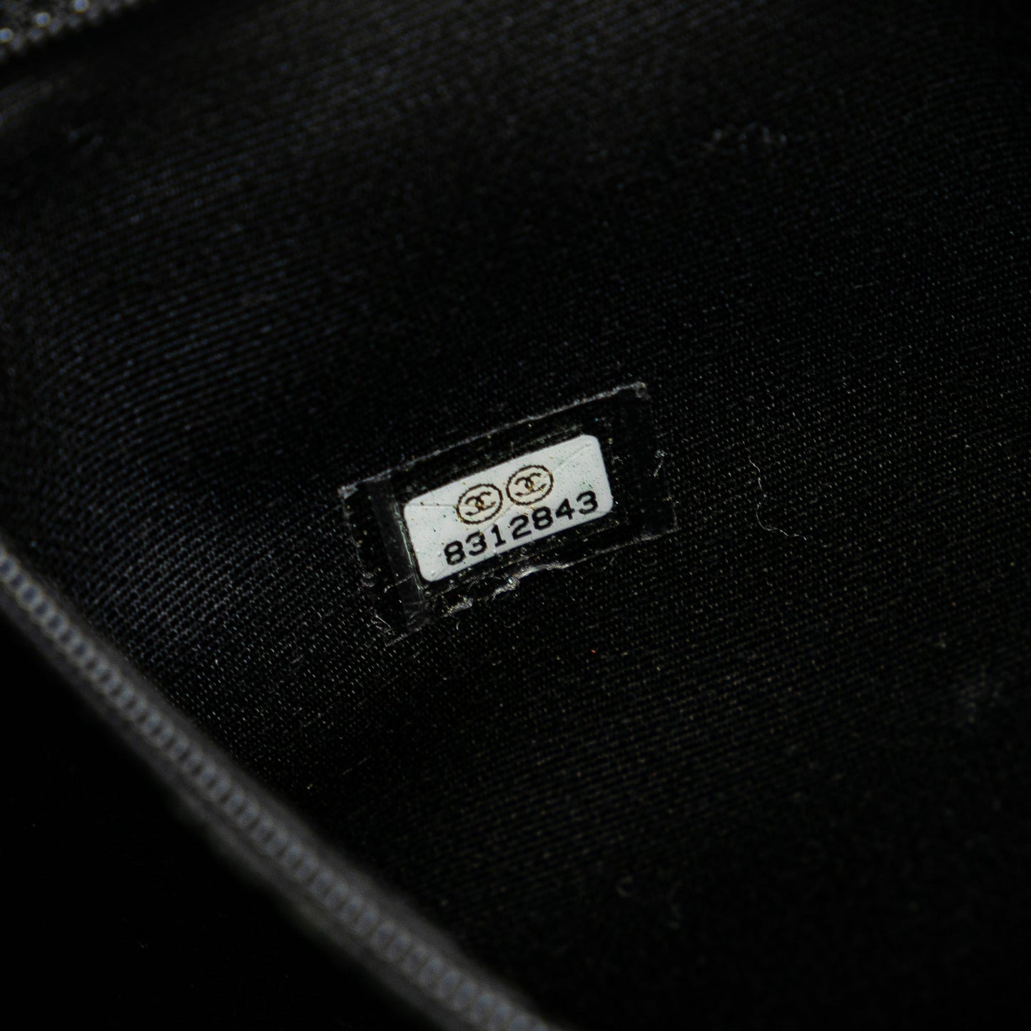 Black Chanel Caviar Medallion Tote