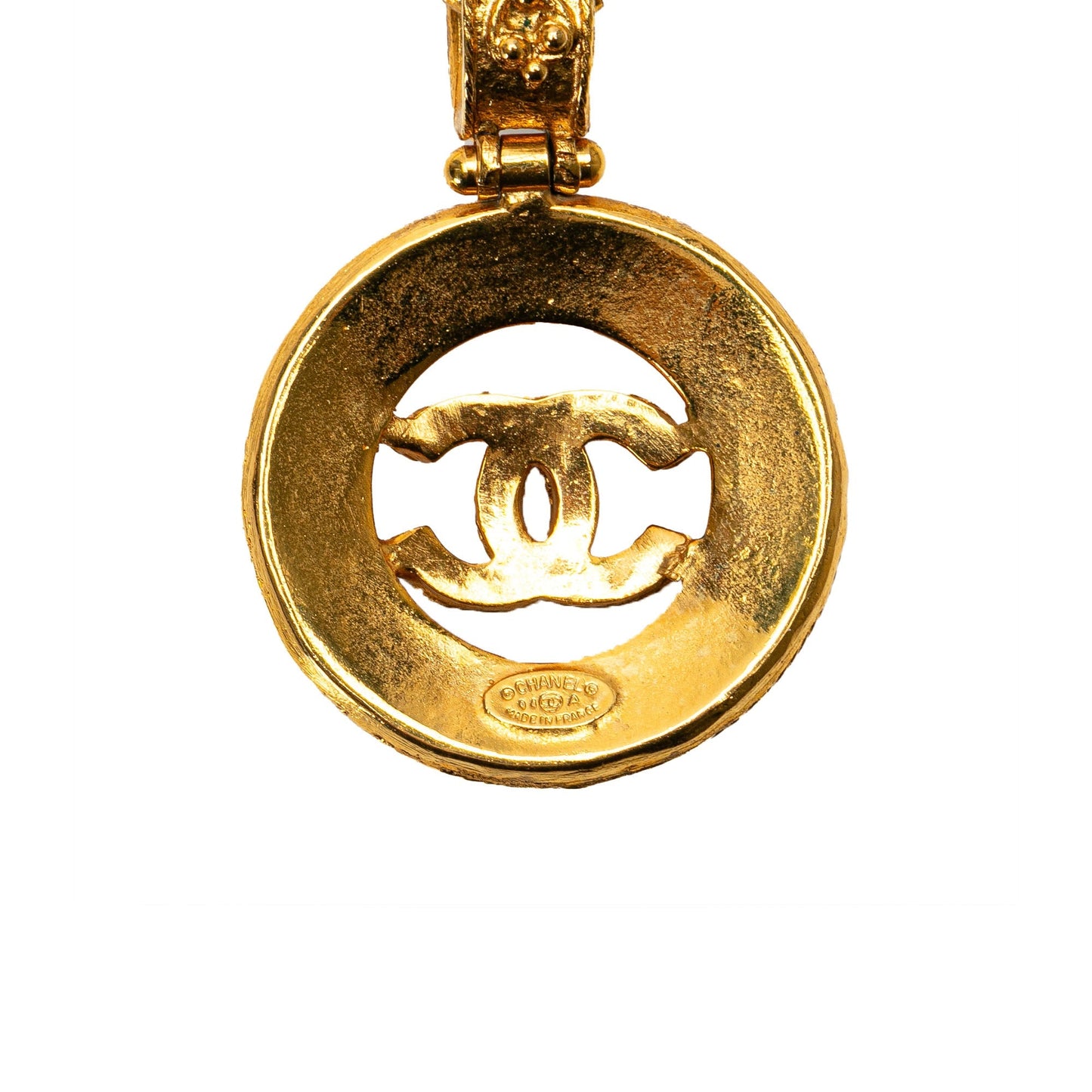 Gold Chanel Gold Plated CC Chain Belt