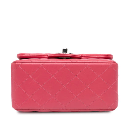 Chanel Sac Mini Square Classic Lambskin Single Flap