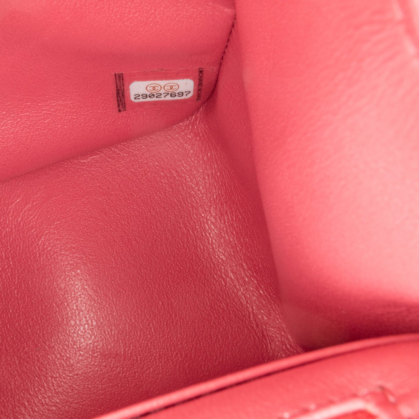 Chanel Sac Mini Square Classic Lambskin Single Flap