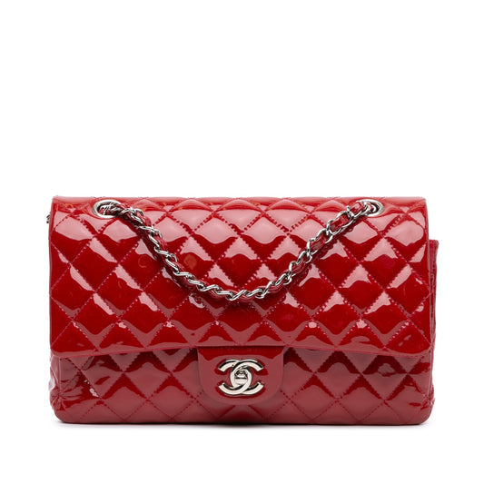 Chanel Sac Medium Classic Patent Double Flap