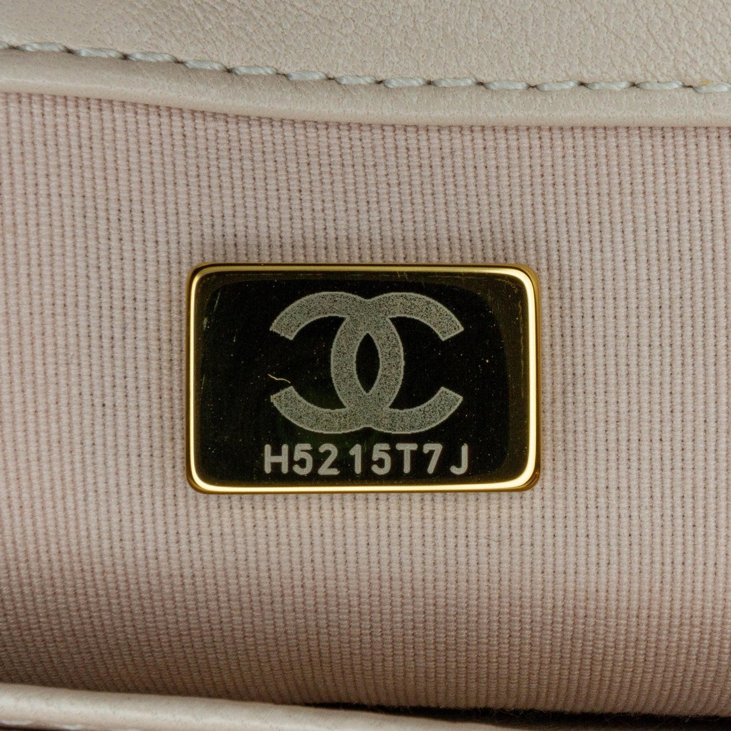 Beige Chanel Small Quilted Lambskin Funky Town Flap Shoulder Bag