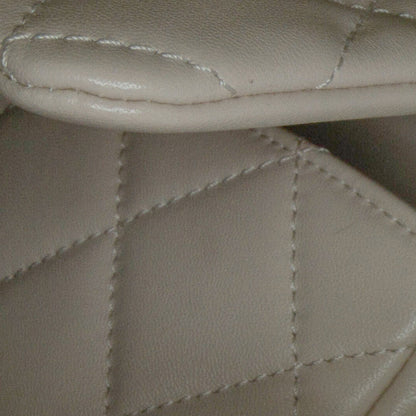 Beige Chanel Small Quilted Lambskin Funky Town Flap Shoulder Bag