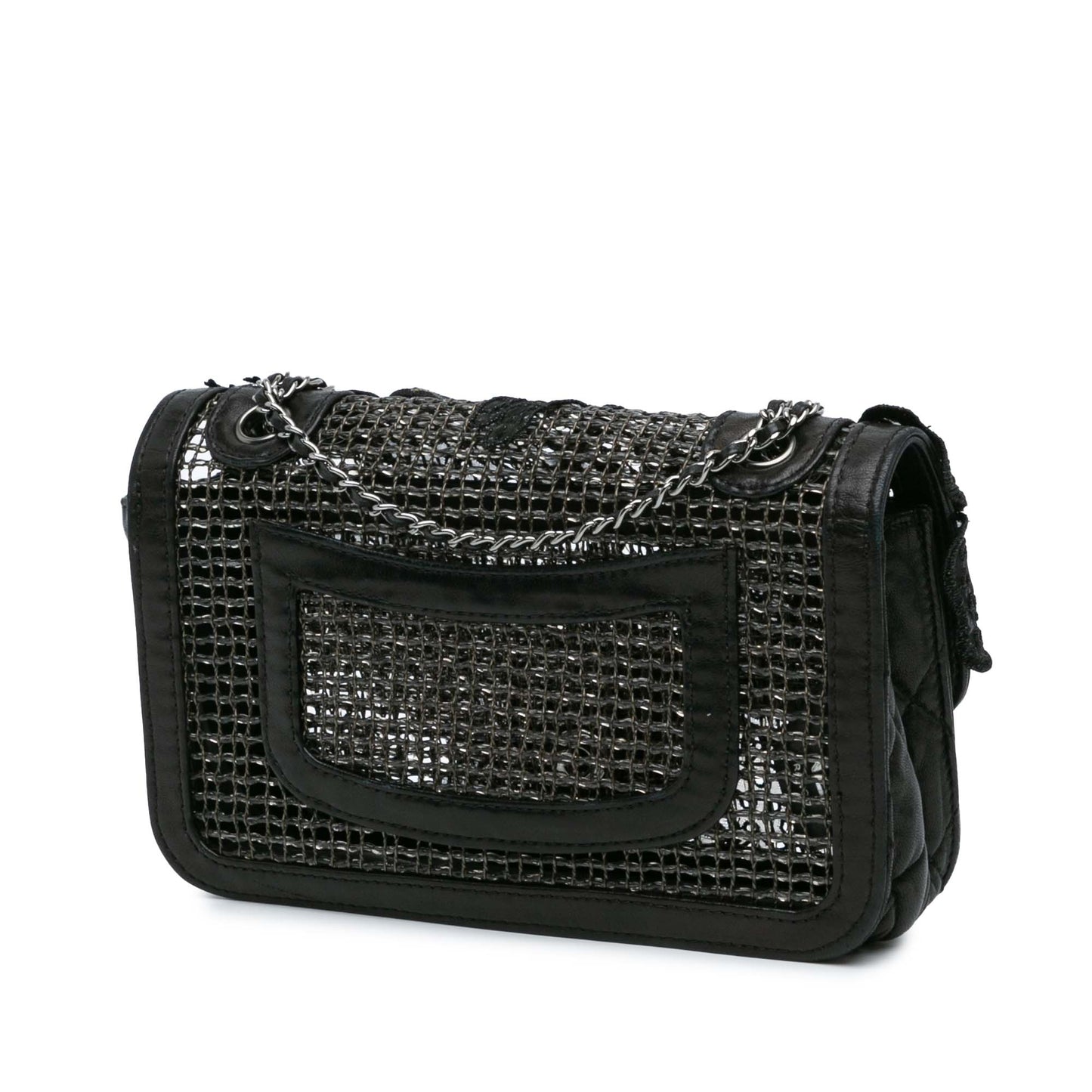 Chanel Sac Small Mesh Butterfly Flap