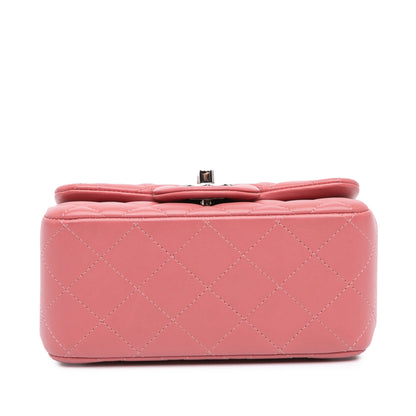Chanel Sac Mini Square Classic Lambskin Single Flap