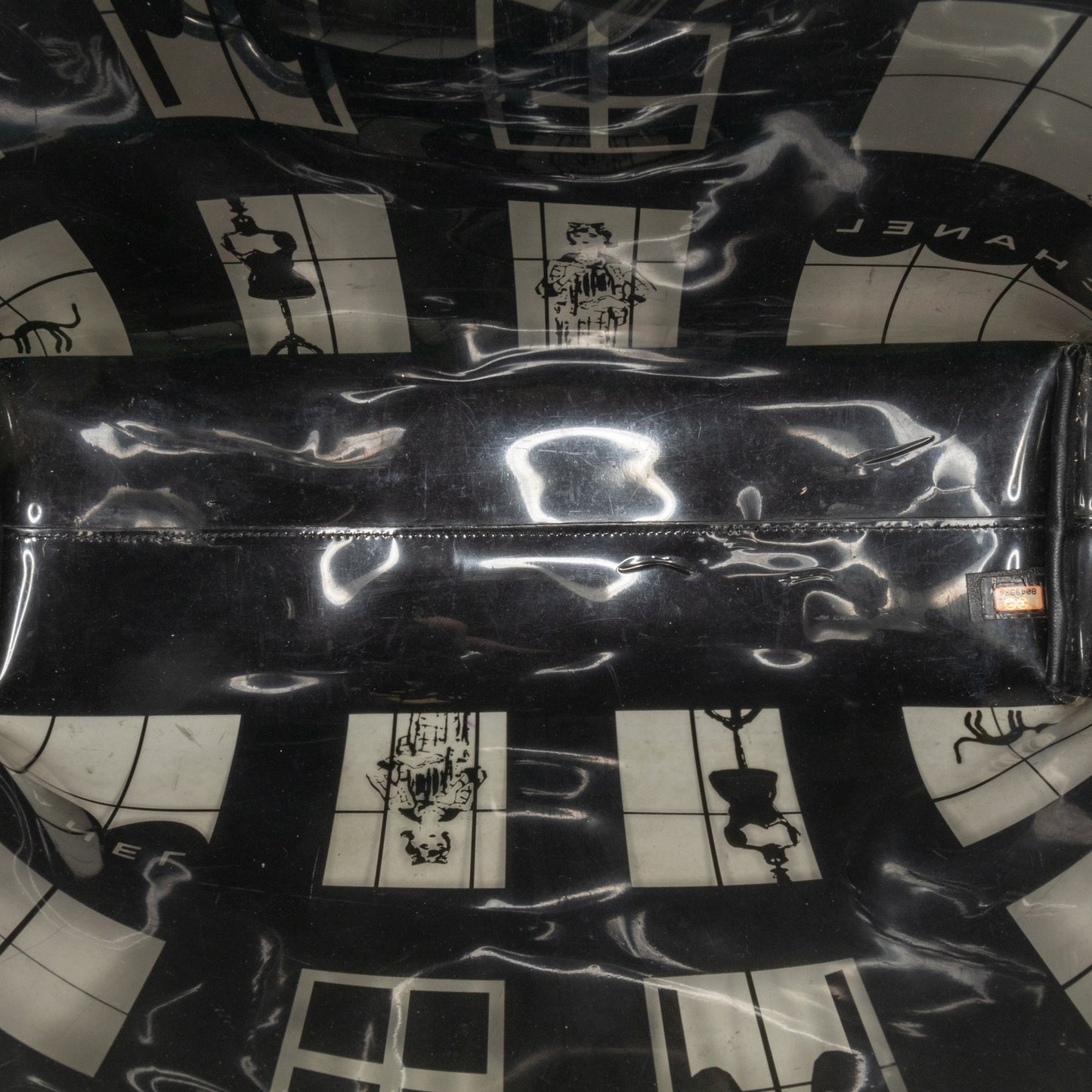 Chanel Sac Vinyl Coco Window Tote