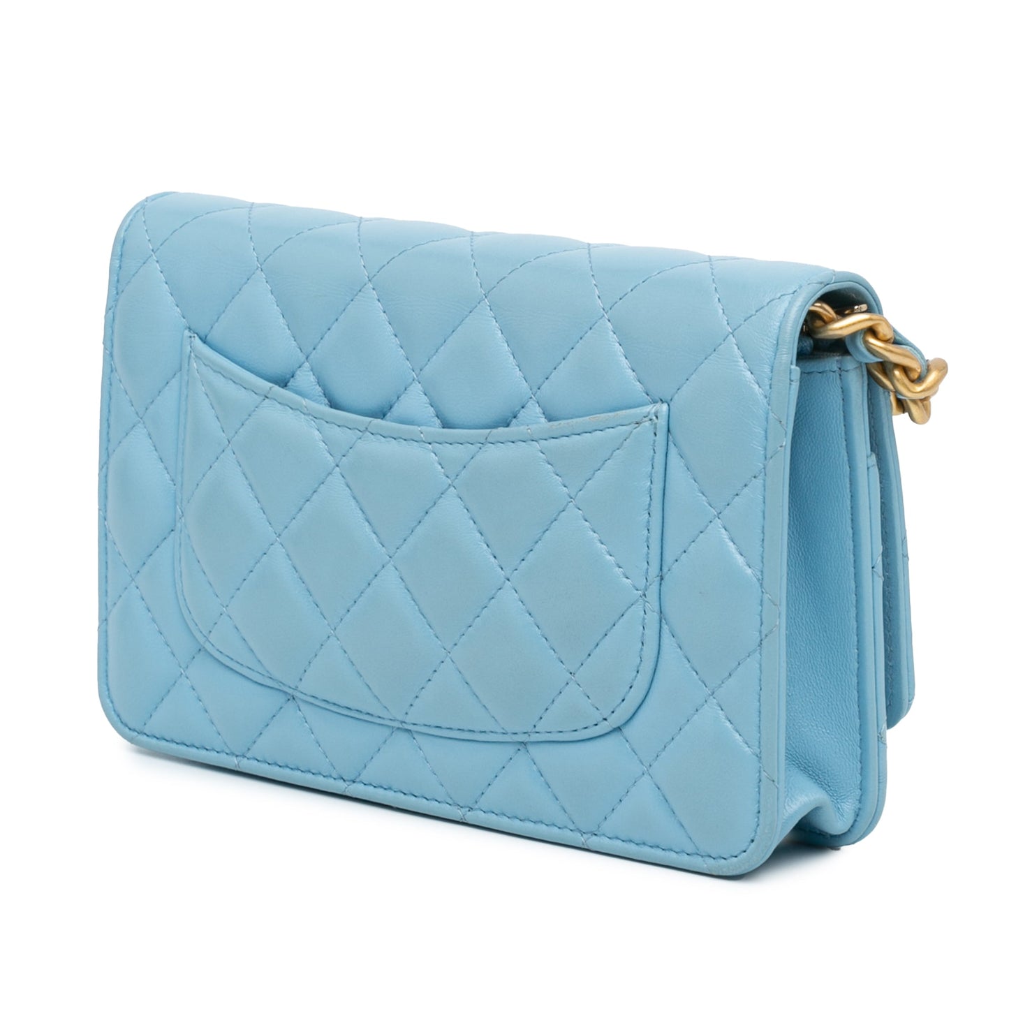 Chanel Sac Quilted Lambskin Candy Chain Wallet on Chain