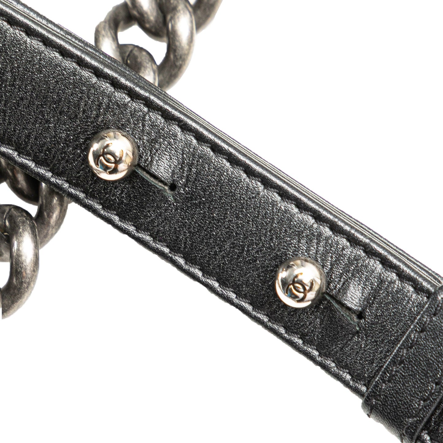 Black Chanel Medium Lambskin Boy Flap Crossbody Bag