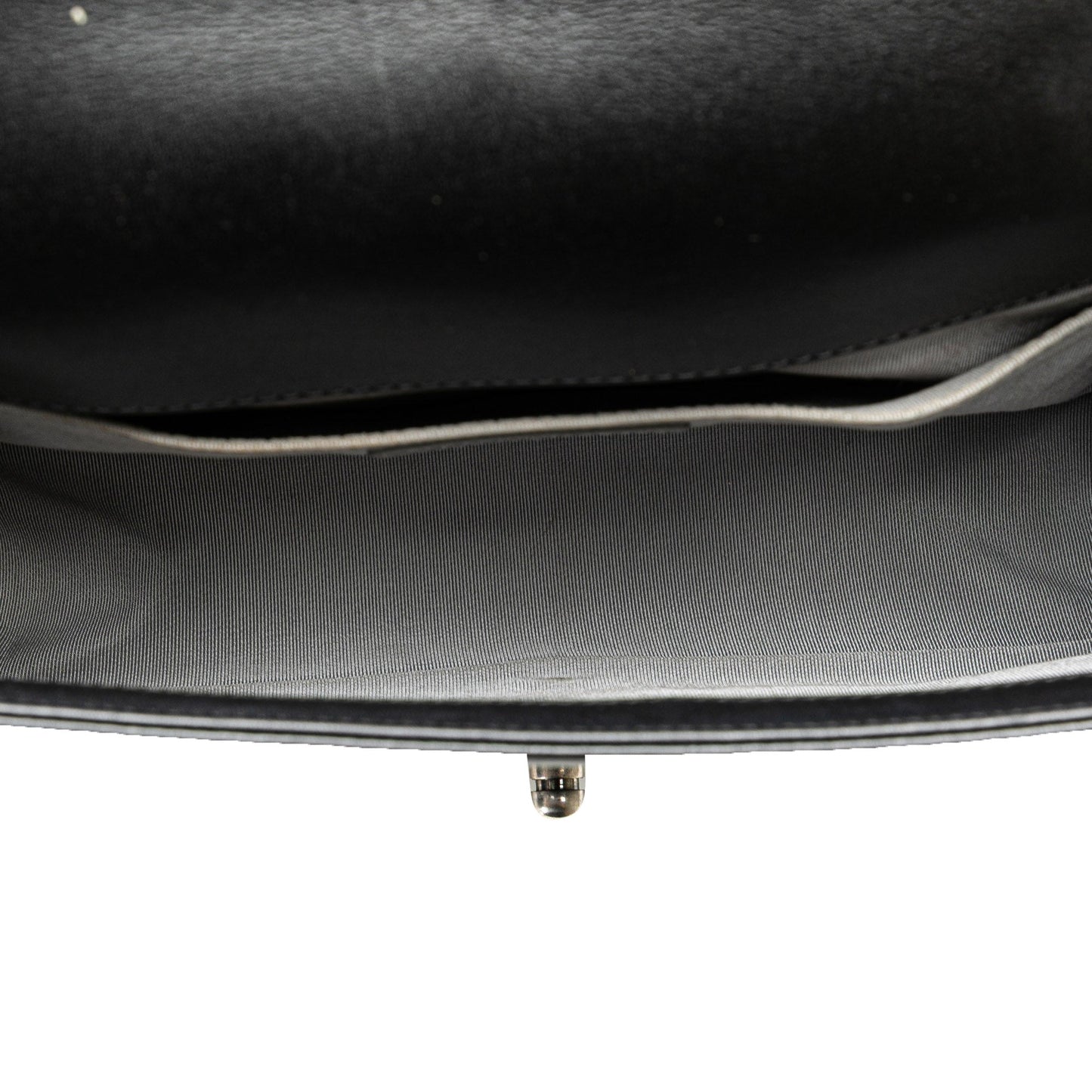 Black Chanel Medium Lambskin Boy Flap Crossbody Bag