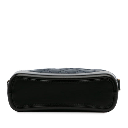 Blue Chanel Small Bicolor Aged Calfskin Gabrielle Crossbody