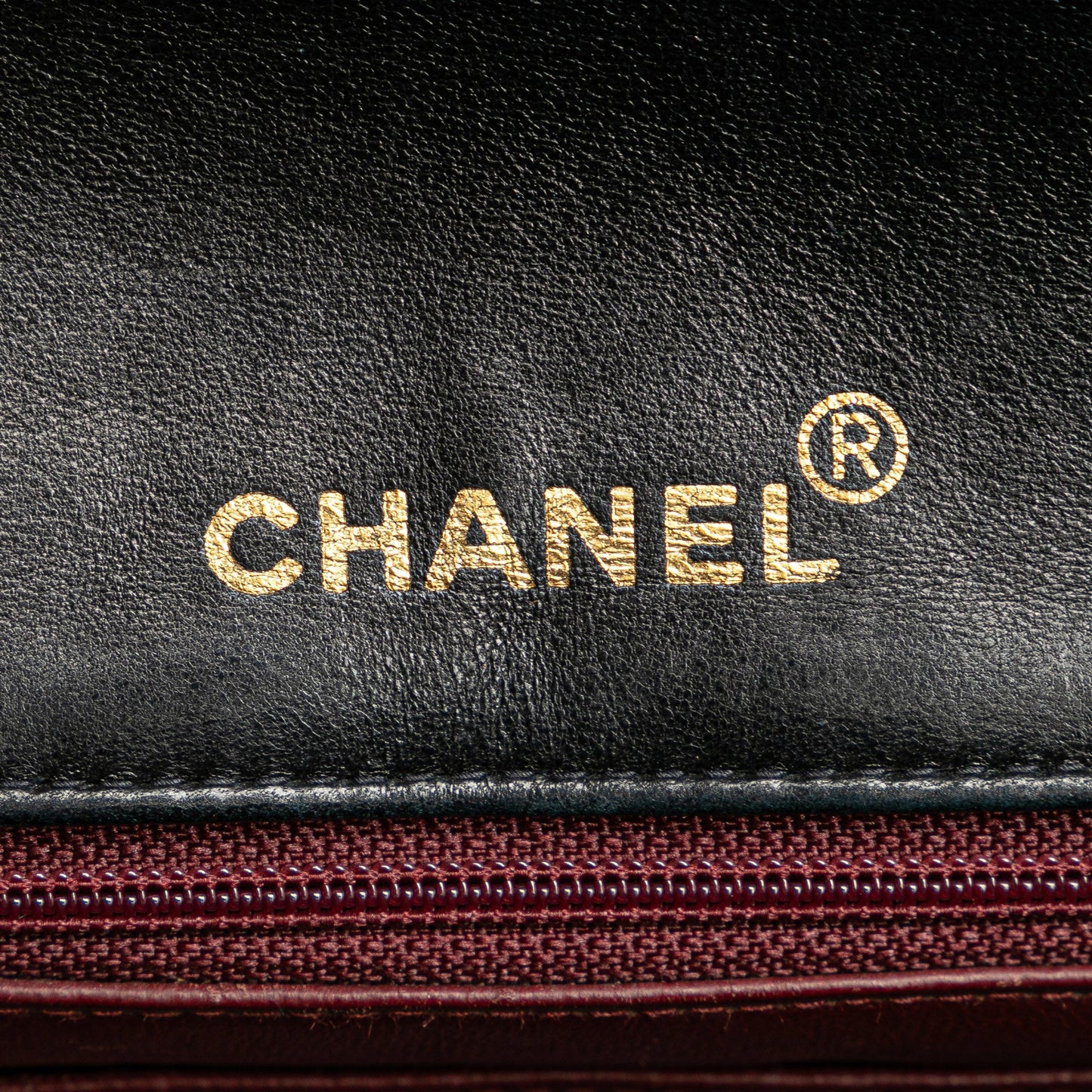 Black Chanel Mini Square Classic Lambskin Single Flap Crossbody Bag