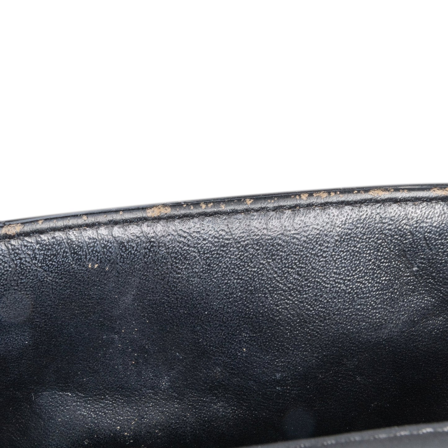 Black Chanel Mini Rectangular Classic Patent Single Flap Crossbody Bag