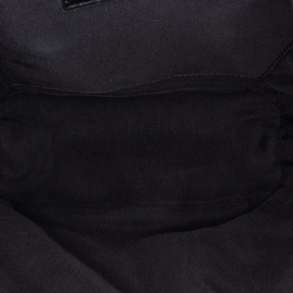 Gray Chanel Small Denim Mood Bucket with Chain
