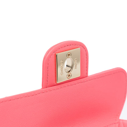 Chanel Sac Mini Lambskin CC in Love Heart Crossbody